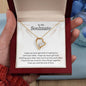 To My Soulmate | I Love You Until The End Of Time - Forever Love Necklace