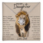 Daughter - You are Brave - Necklace